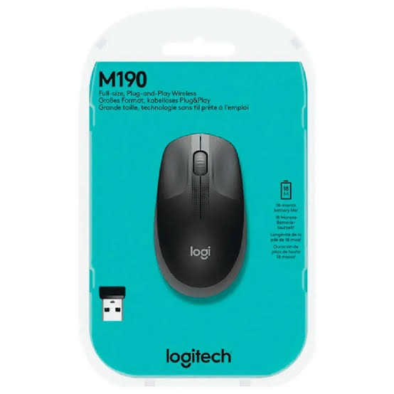 Mouse Logitech M190 Inalambrico